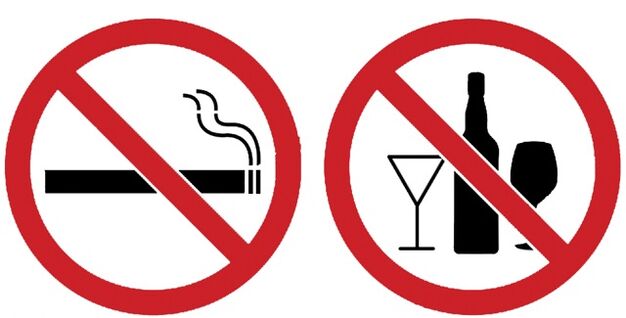 renunțarea la alcool și fumat înainte de ridicarea sânilor